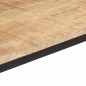 vidaXL Esstisch 110x55x75 cm Massives Raues Mangoholz vidaXL Esstisch 110x55x75 cm Massives Raues Mangoholz