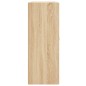 Wandschrank Sonoma-Eiche 69,5x34x90 cm Holzwerkstoff Wandschrank Sonoma-Eiche 69,5x34x90 cm Holzwerkstoff