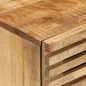 vidaXL Sideboard 60x34x75 cm Raues Massives Mangoholz vidaXL Sideboard 60x34x75 cm Raues Massives Mangoholz