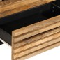 vidaXL Sideboard 60x34x75 cm Raues Massives Mangoholz vidaXL Sideboard 60x34x75 cm Raues Massives Mangoholz