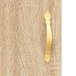 Wandschrank Sonoma-Eiche 69,5x34x90 cm Holzwerkstoff Wandschrank Sonoma-Eiche 69,5x34x90 cm Holzwerkstoff
