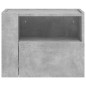 vidaXL Wand-Nachttische 2 Stk. Betongrau 45x30x35 cm vidaXL Wand-Nachttische 2 Stk. Betongrau 45x30x35 cm