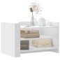 vidaXL Couchtisch Weiß 80x50x50 cm Holzwerkstoff vidaXL Couchtisch Weiß 80x50x50 cm Holzwerkstoff