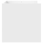 vidaXL Couchtisch Weiß 80x50x50 cm Holzwerkstoff vidaXL Couchtisch Weiß 80x50x50 cm Holzwerkstoff