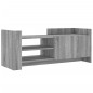 vidaXL TV-Schrank Grau Sonoma 100x35x40 cm Holzwerkstoff vidaXL TV-Schrank Grau Sonoma 100x35x40 cm Holzwerkstoff