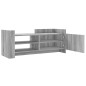 vidaXL TV-Schrank Grau Sonoma 100x35x40 cm Holzwerkstoff vidaXL TV-Schrank Grau Sonoma 100x35x40 cm Holzwerkstoff