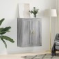 Wandschrank Grau Sonoma 69,5x34x90 cm Holzwerkstoff Wandschrank Grau Sonoma 69,5x34x90 cm Holzwerkstoff