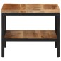 vidaXL Couchtisch 45x45x35 cm Raues Massivholz Mango vidaXL Couchtisch 45x45x35 cm Raues Massivholz Mango