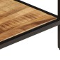 vidaXL Couchtisch 45x45x35 cm Raues Massivholz Mango vidaXL Couchtisch 45x45x35 cm Raues Massivholz Mango