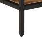 vidaXL Couchtisch 45x45x35 cm Raues Massivholz Mango vidaXL Couchtisch 45x45x35 cm Raues Massivholz Mango