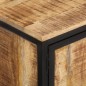 vidaXL Couchtisch 80x50x40 cm Raues Massivholz Mango vidaXL Couchtisch 80x50x40 cm Raues Massivholz Mango