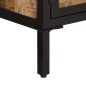 vidaXL Couchtisch 80x50x40 cm Raues Massivholz Mango vidaXL Couchtisch 80x50x40 cm Raues Massivholz Mango