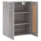 Wandschrank Grau Sonoma 69,5x34x90 cm Holzwerkstoff Wandschrank Grau Sonoma 69,5x34x90 cm Holzwerkstoff