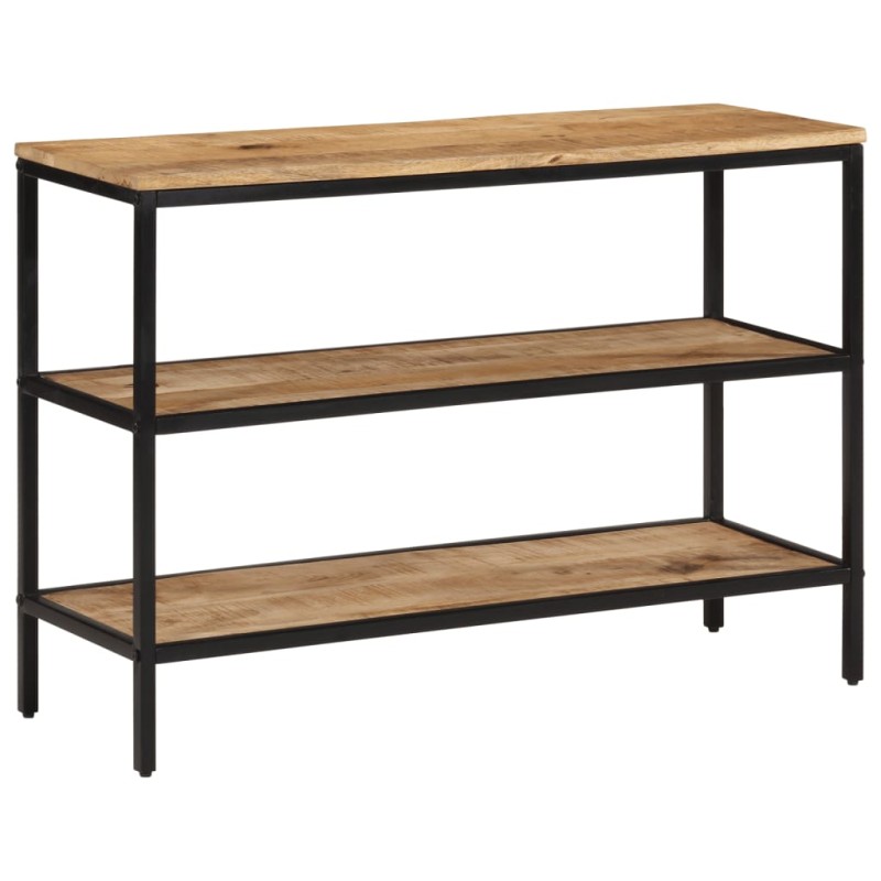 vidaXL Konsolentisch 100x35x70 cm Raues Massivholz Mango vidaXL Konsolentisch 100x35x70 cm Raues Massivholz Mango