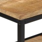 vidaXL Konsolentisch 100x35x70 cm Raues Massivholz Mango vidaXL Konsolentisch 100x35x70 cm Raues Massivholz Mango