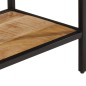 vidaXL Konsolentisch 100x35x70 cm Raues Massivholz Mango vidaXL Konsolentisch 100x35x70 cm Raues Massivholz Mango