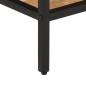 vidaXL Konsolentisch 100x35x70 cm Raues Massivholz Mango vidaXL Konsolentisch 100x35x70 cm Raues Massivholz Mango