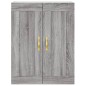 Wandschrank Grau Sonoma 69,5x34x90 cm Holzwerkstoff Wandschrank Grau Sonoma 69,5x34x90 cm Holzwerkstoff