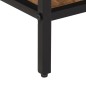 vidaXL Konsolentisch 100x35x70 cm Raues Massivholz Mango vidaXL Konsolentisch 100x35x70 cm Raues Massivholz Mango