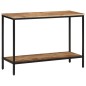 vidaXL Konsolentisch 100x35x70 cm Raues Massivholz Mango vidaXL Konsolentisch 100x35x70 cm Raues Massivholz Mango