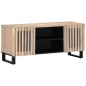 vidaXL TV-Schrank Weiß 105x34x46 cm Massivholz Mango vidaXL TV-Schrank Weiß 105x34x46 cm Massivholz Mango