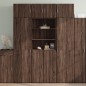 vidaXL Highboard Braun Eichen-Optik 70x42,5x185 cm Holzwerkstoff vidaXL Highboard Braun Eichen-Optik 70x42,5x185 cm Holzwerkstoff