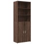 vidaXL Highboard Braun Eichen-Optik 70x42,5x185 cm Holzwerkstoff vidaXL Highboard Braun Eichen-Optik 70x42,5x185 cm Holzwerkstoff