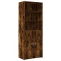 vidaXL Highboard Räuchereiche 70x42,5x185 cm Holzwerkstoff