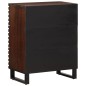 vidaXL Sideboard Braun 60x34x75 cm Massivholz Mango vidaXL Sideboard Braun 60x34x75 cm Massivholz Mango