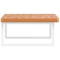 vidaXL Waschbeckenregal Wandmontage Stahl und Massivholz Buche vidaXL Waschbeckenregal Wandmontage Stahl und Massivholz Buche
