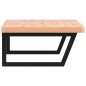 vidaXL Waschbeckenregal Wandmontage Stahl und Massivholz Buche vidaXL Waschbeckenregal Wandmontage Stahl und Massivholz Buche