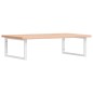 vidaXL Waschbeckenregal Wandmontage Stahl und Massivholz Buche vidaXL Waschbeckenregal Wandmontage Stahl und Massivholz Buche
