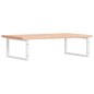 vidaXL Waschbeckenregal Wandmontage Stahl und Massivholz Buche vidaXL Waschbeckenregal Wandmontage Stahl und Massivholz Buche