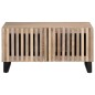 vidaXL Couchtisch Weiß 80x51x40 cm Massivholz Mango vidaXL Couchtisch Weiß 80x51x40 cm Massivholz Mango