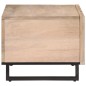 vidaXL Couchtisch Weiß 80x51x40 cm Massivholz Mango vidaXL Couchtisch Weiß 80x51x40 cm Massivholz Mango