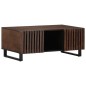 vidaXL Couchtisch Braun 100x55x40 cm Massivholz Mango vidaXL Couchtisch Braun 100x55x40 cm Massivholz Mango