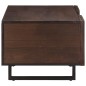 vidaXL Couchtisch Braun 100x55x40 cm Massivholz Mango vidaXL Couchtisch Braun 100x55x40 cm Massivholz Mango