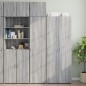 vidaXL Wandschrank Grau Sonoma 45x42,5x40 cm Holzwerkstoff vidaXL Wandschrank Grau Sonoma 45x42,5x40 cm Holzwerkstoff