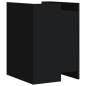vidaXL Nachttisch Schwarz 45x50x65 cm Holzwerkstoff vidaXL Nachttisch Schwarz 45x50x65 cm Holzwerkstoff