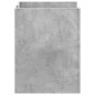 vidaXL Nachttisch Betongrau 45x50x65 cm Holzwerkstoff vidaXL Nachttisch Betongrau 45x50x65 cm Holzwerkstoff