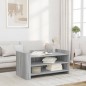 vidaXL Couchtisch Grau Sonoma 100x50x50 cm Holzwerkstoff vidaXL Couchtisch Grau Sonoma 100x50x50 cm Holzwerkstoff