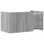 vidaXL Couchtisch Grau Sonoma 100x50x50 cm Holzwerkstoff vidaXL Couchtisch Grau Sonoma 100x50x50 cm Holzwerkstoff