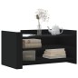 vidaXL Couchtisch Schwarz 100x50x50 cm Holzwerkstoff vidaXL Couchtisch Schwarz 100x50x50 cm Holzwerkstoff