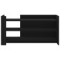 vidaXL Couchtisch Schwarz 100x50x50 cm Holzwerkstoff vidaXL Couchtisch Schwarz 100x50x50 cm Holzwerkstoff