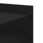 vidaXL Couchtisch Schwarz 100x50x50 cm Holzwerkstoff vidaXL Couchtisch Schwarz 100x50x50 cm Holzwerkstoff