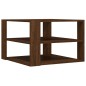 vidaXL Couchtisch Braun Eichen-Optik 59,5x59,5x40 cm Holzwerkstoff vidaXL Couchtisch Braun Eichen-Optik 59,5x59,5x40 cm Holzwerkstoff