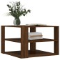 vidaXL Couchtisch Braun Eichen-Optik 59,5x59,5x40 cm Holzwerkstoff vidaXL Couchtisch Braun Eichen-Optik 59,5x59,5x40 cm Holzwerkstoff