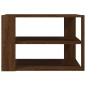 vidaXL Couchtisch Braun Eichen-Optik 59,5x59,5x40 cm Holzwerkstoff vidaXL Couchtisch Braun Eichen-Optik 59,5x59,5x40 cm Holzwerkstoff