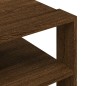 vidaXL Couchtisch Braun Eichen-Optik 59,5x59,5x40 cm Holzwerkstoff vidaXL Couchtisch Braun Eichen-Optik 59,5x59,5x40 cm Holzwerkstoff