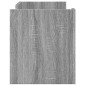 vidaXL TV-Schrank Grau Sonoma 80x35x40 cm Holzwerkstoff vidaXL TV-Schrank Grau Sonoma 80x35x40 cm Holzwerkstoff